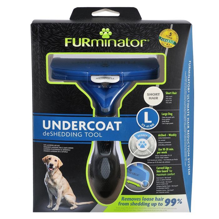Фурмінатор для тварин FURminator для собак з короткою шерстю розмір L ...