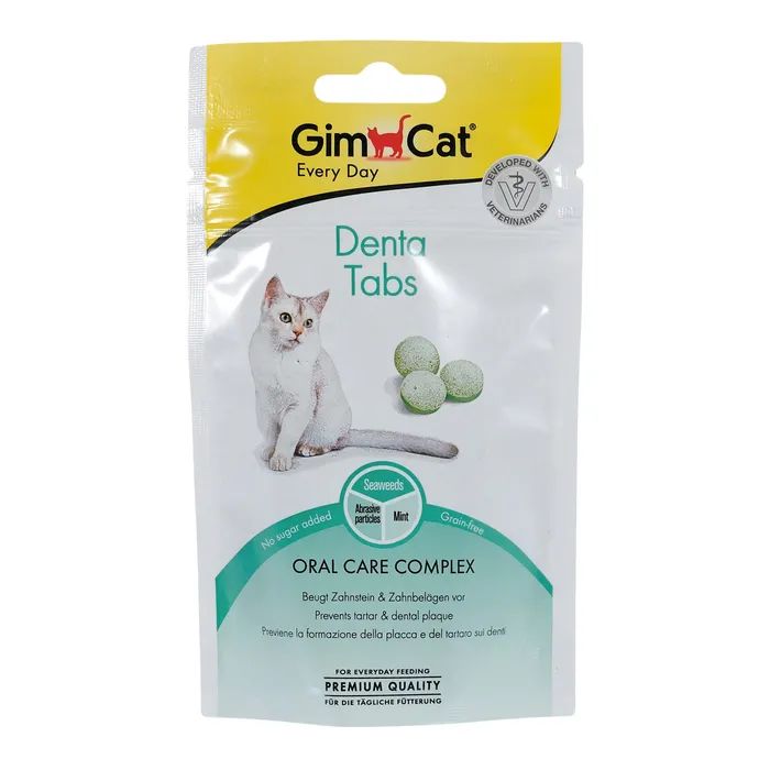 Витамины для кошек GimCat Every Day Dental 40 г Фото