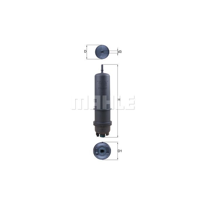 Фильтр топливный KOLBENSCHMIDT KL872/7 Фото