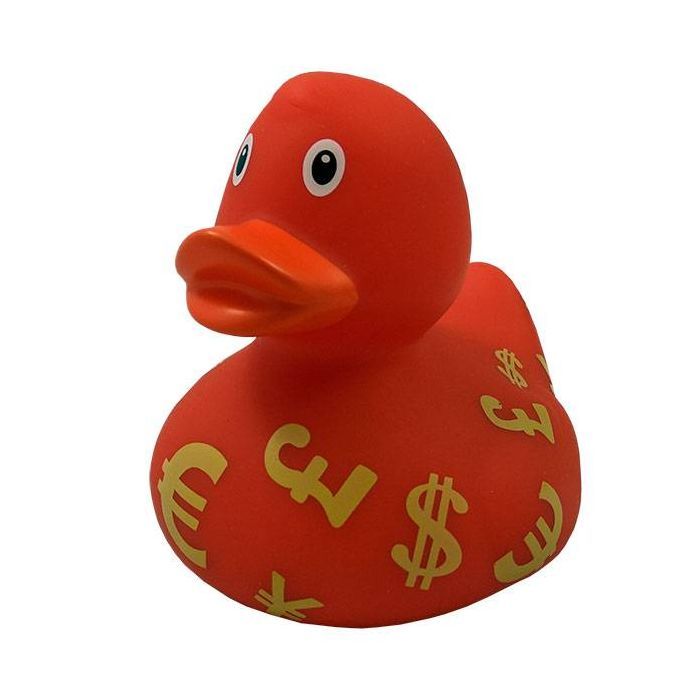 Игрушка для ванной Funny Ducks Утка Валюта Фото