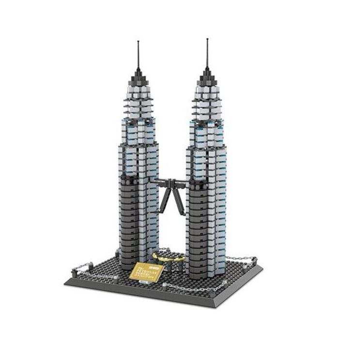 Конструктор Wange Башни Петронас, Малайзия Фото