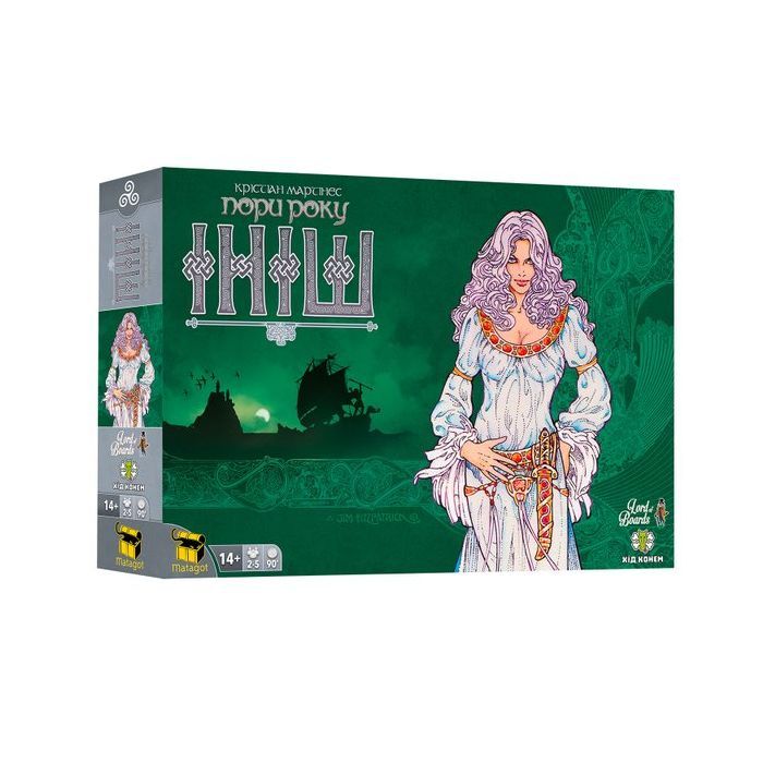 Настольная игра Lords of Boards Иниш. Времена года (дополнение), украинский Фото