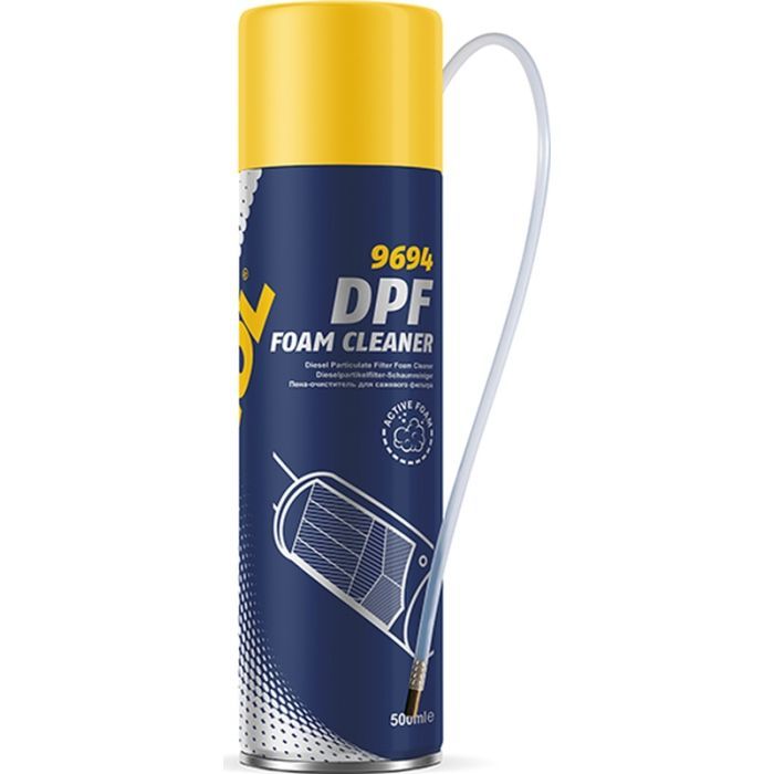 Автомобильный очиститель Mannol DPF Foam Cleaner 0,5л Фото