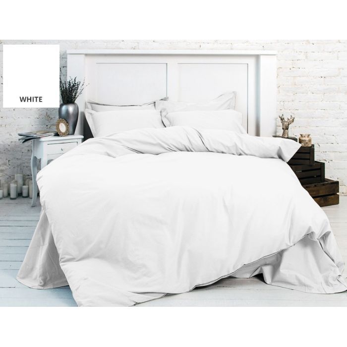 Простынь MirSon Бязь Premium 11-2107 White 200х220 см Фото