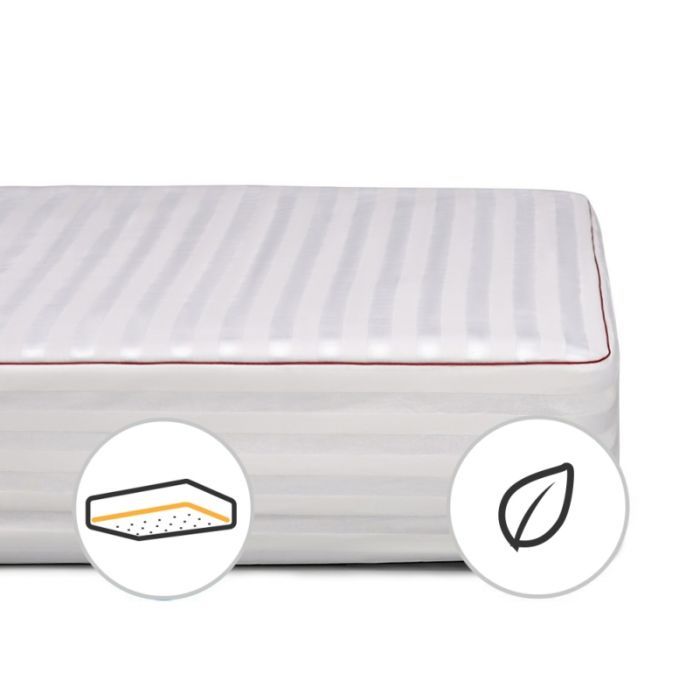 Наматрасник MirSon Deluxe с Тенсель (Modal) 338 80x200 см Фото