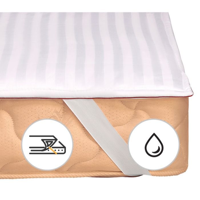 Наматрасник MirSon Deluxe Тенсель (Modal) 314 80x190 см Фото