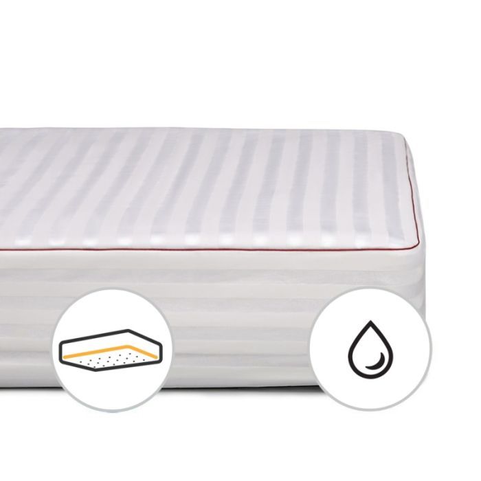 Наматрасник MirSon Deluxe Тенсель (Modal) 315 80x160 см Фото