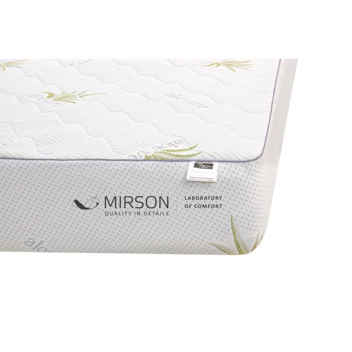 Наматрасник MirSon №1016 Alberto Wool Strong Aloe Vera 140х190 см Фото