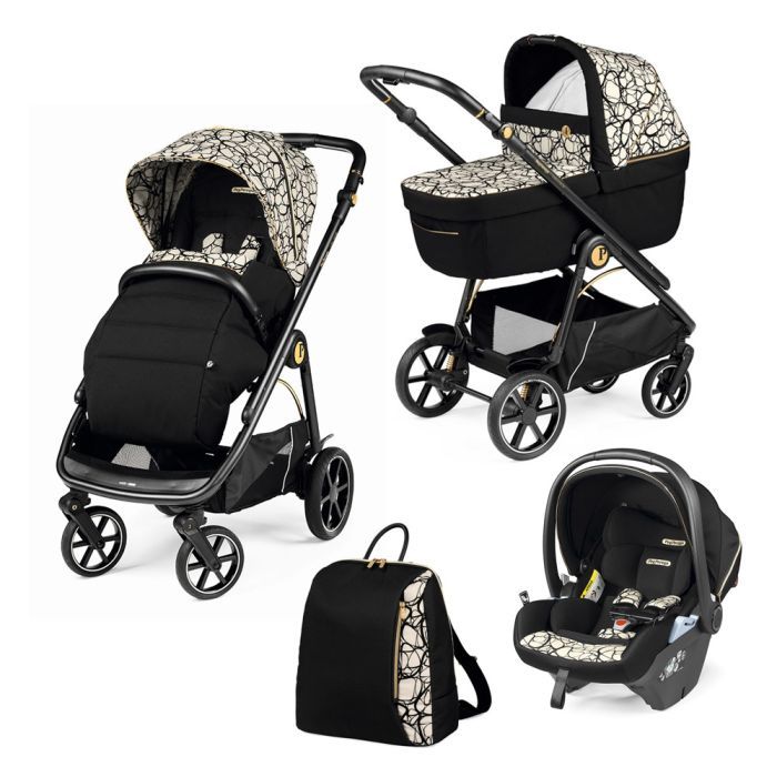 Коляска Peg-Perego 3 в 1 Veloce Grafic Gold Lounge Фото