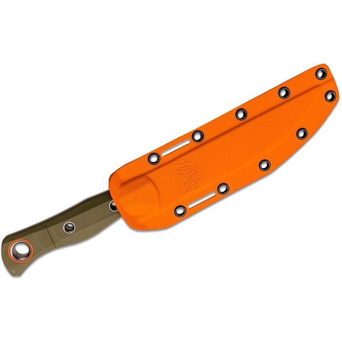 Нож Benchmade Meatcrafter Olive G10 Фото 3