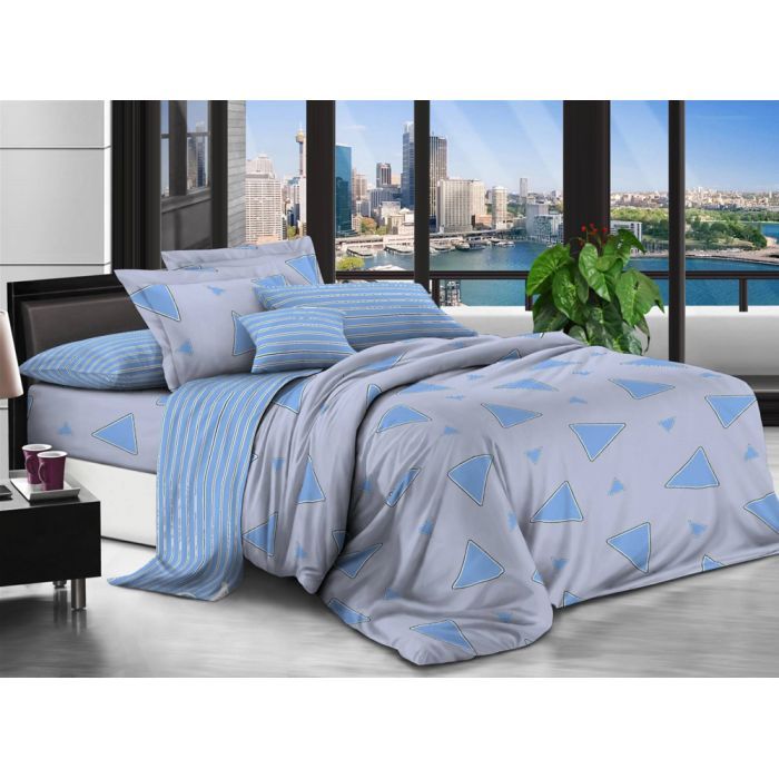 Постельное белье MirSon Бязь Premium №106 Paula 2 175х210 Фото