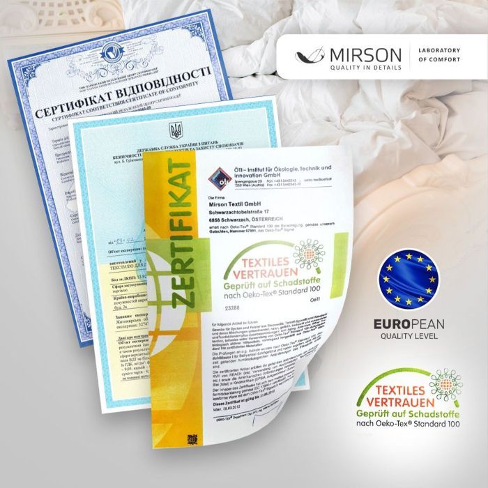 Одеяло MirSon антиалергенна Eco Eco-Soft Hand Made 811 Літо 155x Фото 7