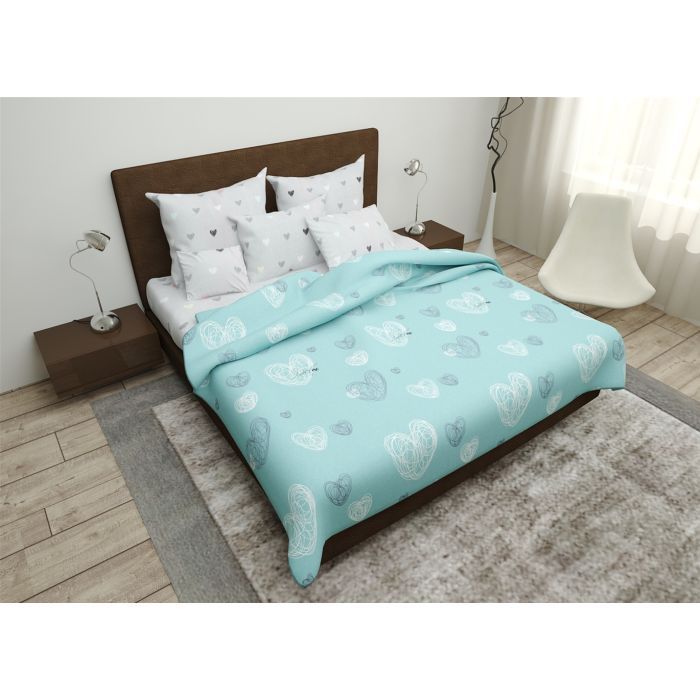 Постельное белье MirSon Бязь 17-0169 Deniz 160х220 Фото