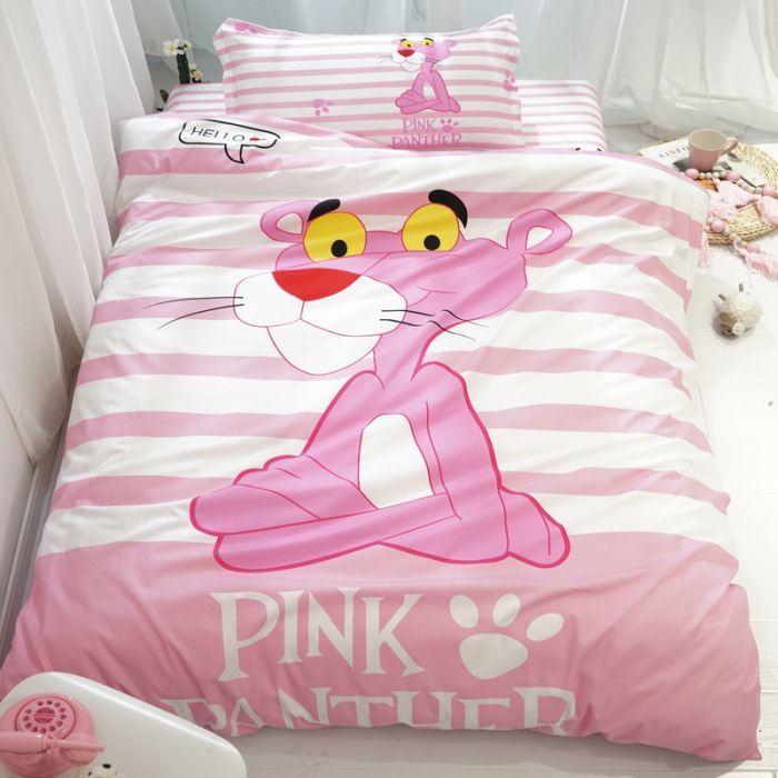 Постельное белье MirSon Бязь Premium 17-0110 Pink Pantere 2х143х210 Фото