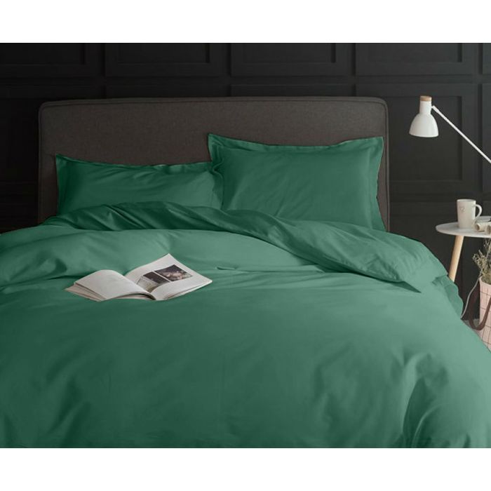 Постельное белье MirSon Сатин 0844 Green Olive 200х220 Фото
