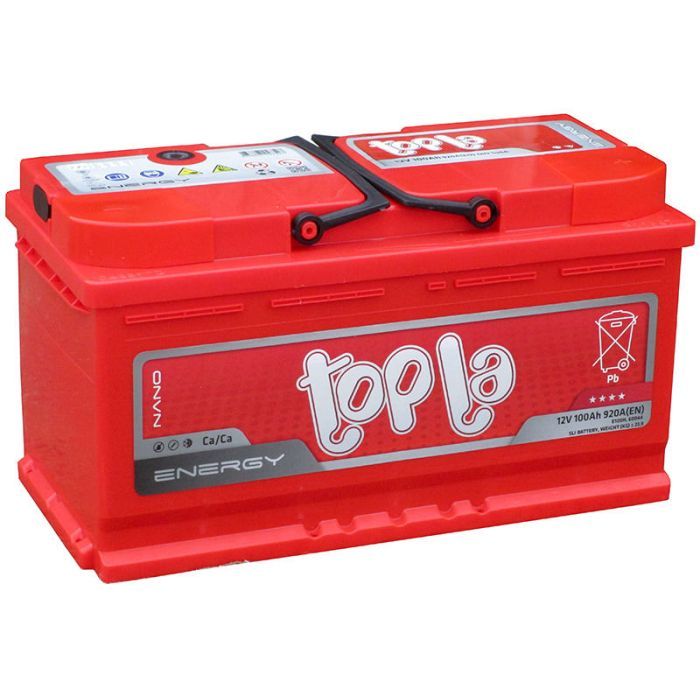Аккумулятор автомобильный Topla 100 Ah/12V Energy Фото