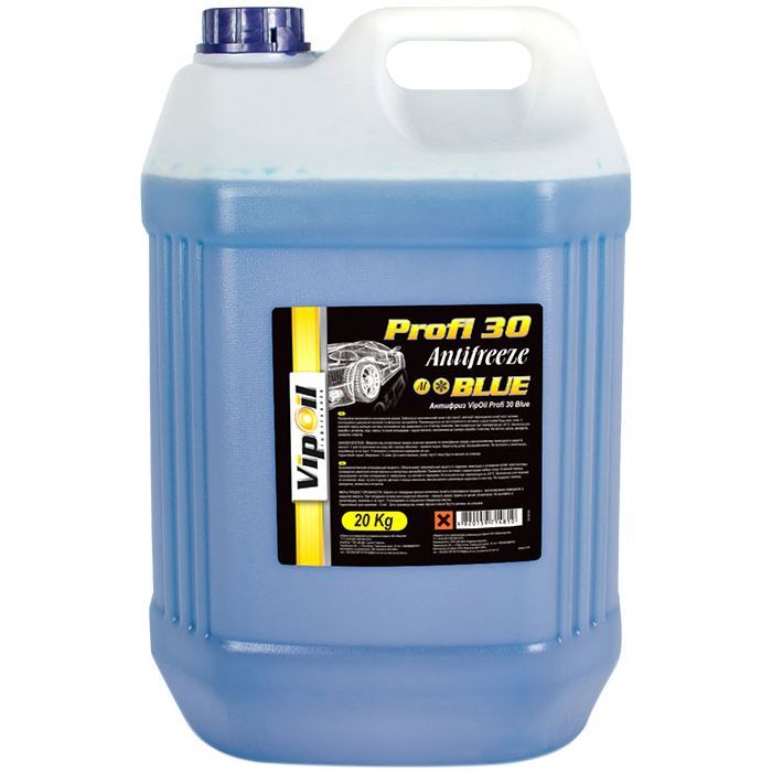 Антифриз VIPOIL Profi 30 Blue 20кг Фото