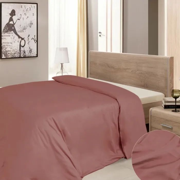 Пододеяльник Ярослав сатин 07 чайная роза 200х215 Фото