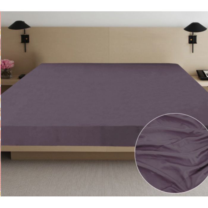 Простынь Ярослав сатин 02 серо-голубой 145х215 Фото