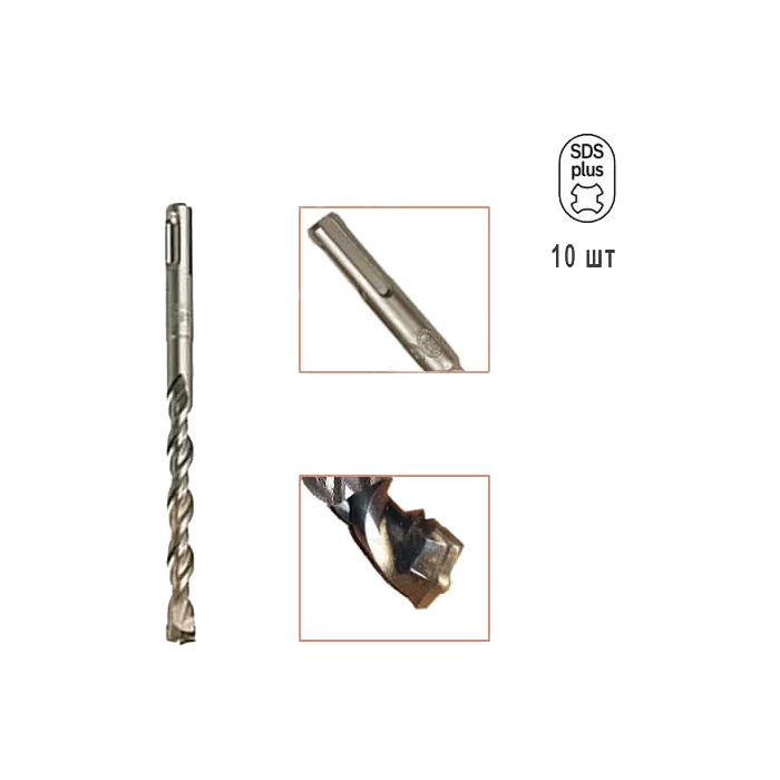 Бур DeWALT SDS-Plus EXTREME2 8х100х160мм, 10шт Фото