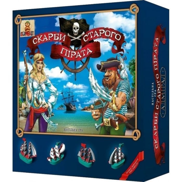 Настольная игра Bombat game Сокровища старого пирата Фото