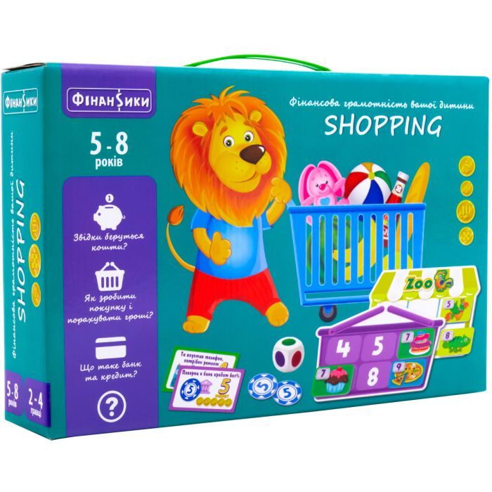 Настольная игра Vladi Toys Играем в магазинчик (укр) Фото