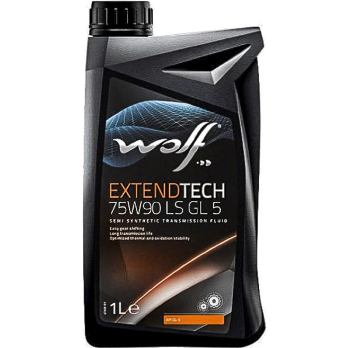 Трансмиссионное масло Wolf EXTENDTECH 75W90 LS GL 5 1л Фото