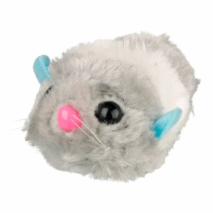 Игрушка для кошек Trixie Мишка, що вібрує 8 см Фото