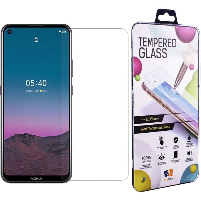 Стекло защитное Drobak Nokia 5.4 Фото
