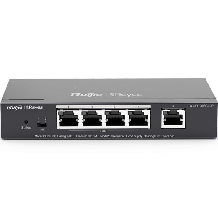 Коммутатор сетевой Ruijie Networks RG-ES205GC-P Фото