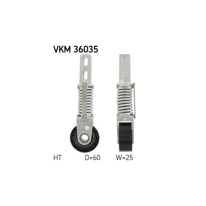 Натяжитель ремня с роликом SKF VKM 36035 Фото
