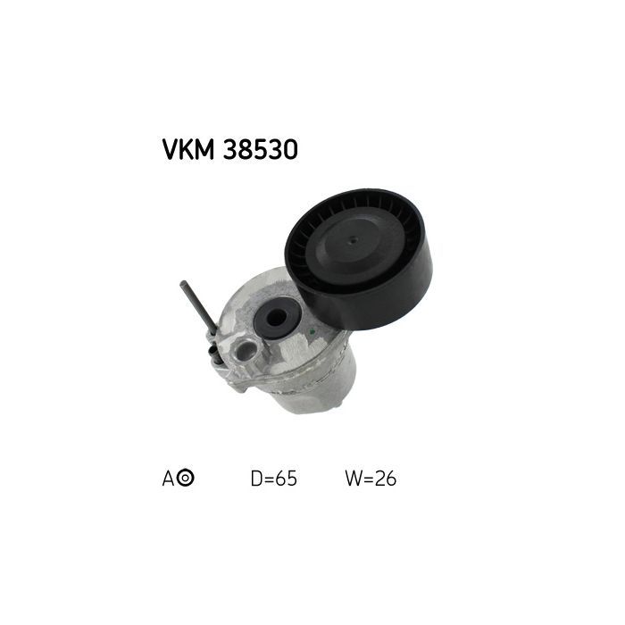 Натяжитель ремня с роликом SKF VKM 38530 Фото