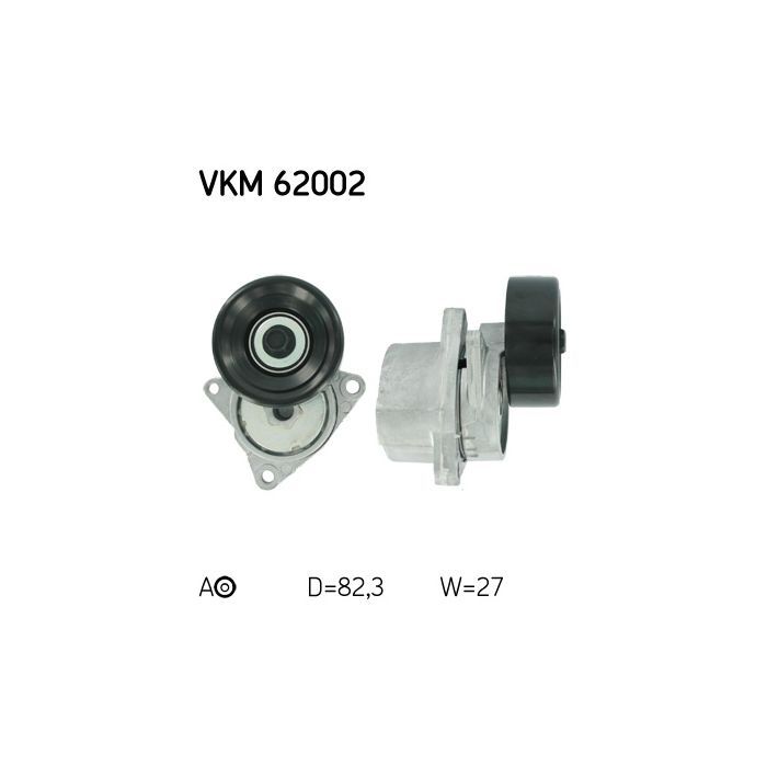 Натяжитель ремня с роликом SKF VKM 62002 Фото
