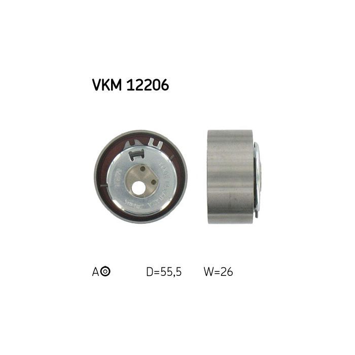 Ролик натяжителя ремня SKF VKM 12206 Фото