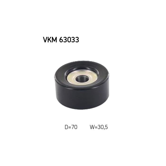 Ролик натяжителя ремня SKF VKM 63033 Фото