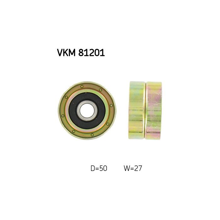 Ролик натяжителя ремня SKF VKM 81201 Фото