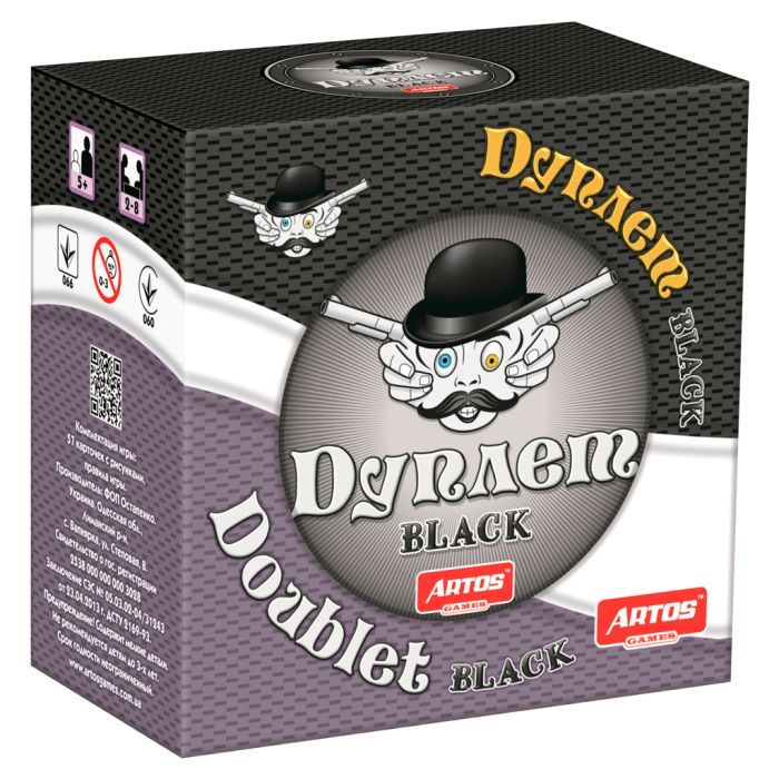 Настольная игра Artos Дуплет Black Фото