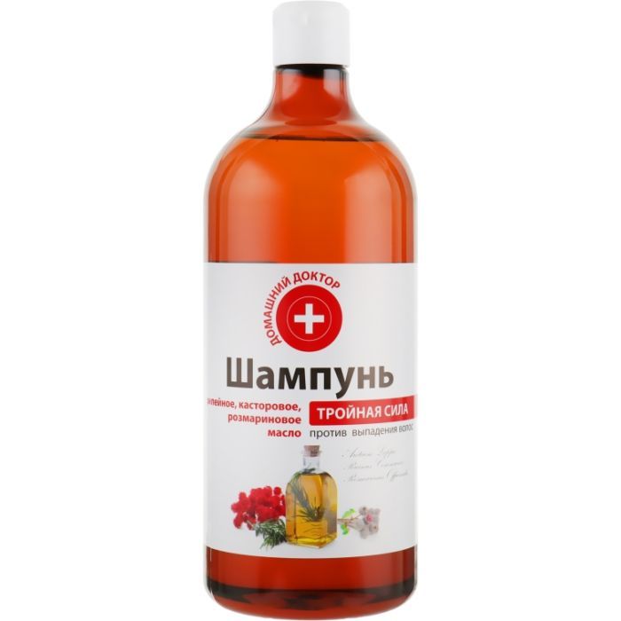 Шампунь Домашній Доктор Тройная сила 1000 мл Фото