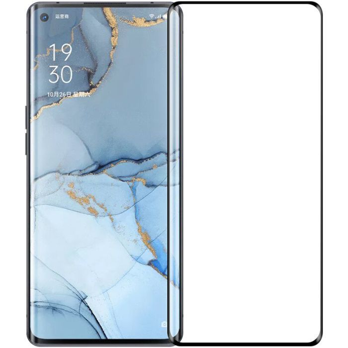 Стекло защитное PowerPlant Full screen Oppo Reno 3 Pro Фото