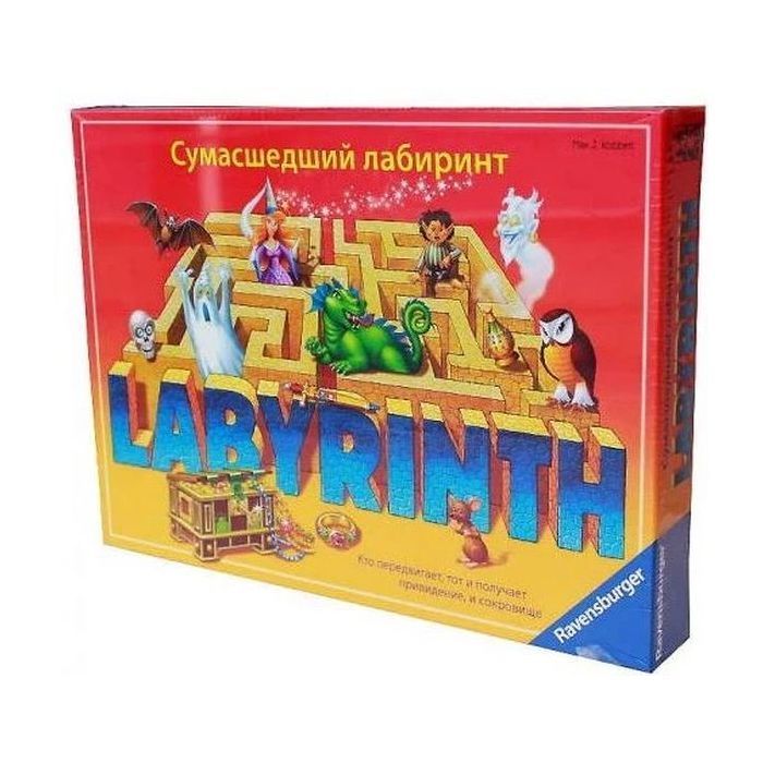 Настольная игра Ravensburger Сумасшедший лабиринт (Labyrinth) Фото