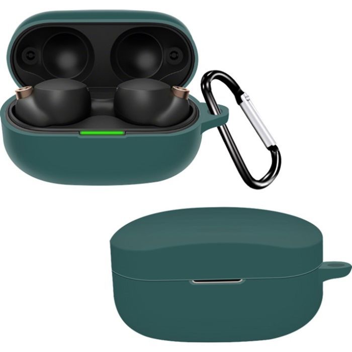 Чехол для наушников BeCover Silicon для Sony WF-1000XM4 Deep Green Фото