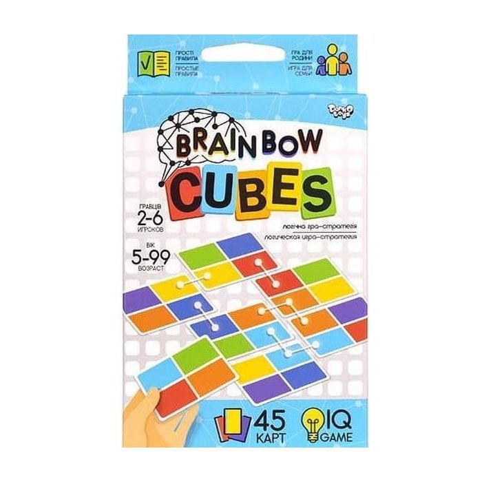 Настольная игра Danko Toys Brainbow Cubes Фото