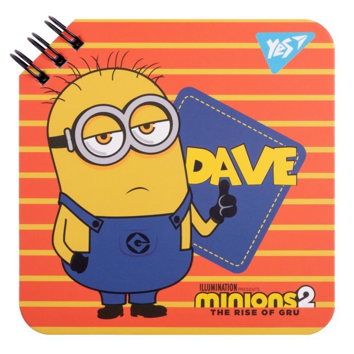 Блокнот Yes Minions 110 х 110 80 листов Фото