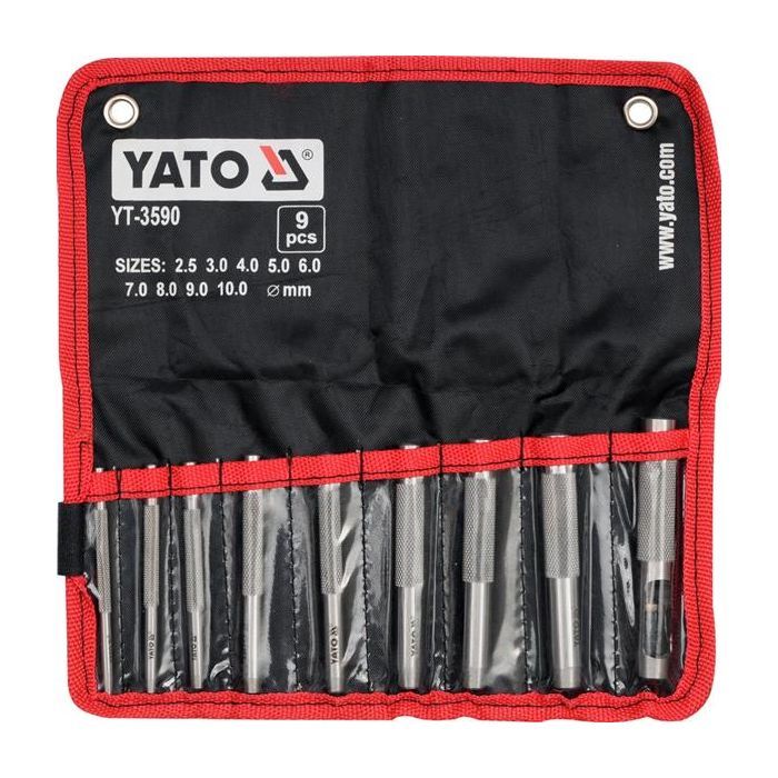 Пробойник Yato набор 9 шт Фото
