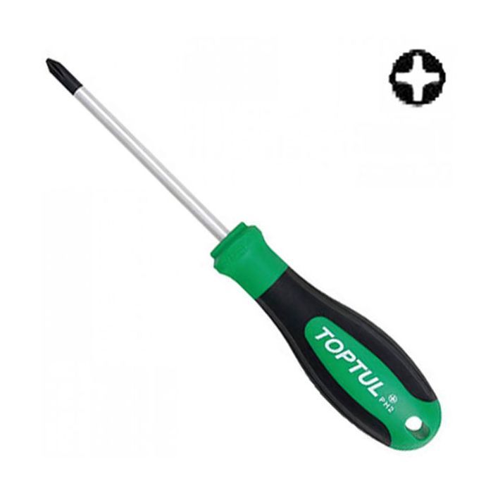 Отвертка Toptul крест PH1x100 Anti-Slip Фото