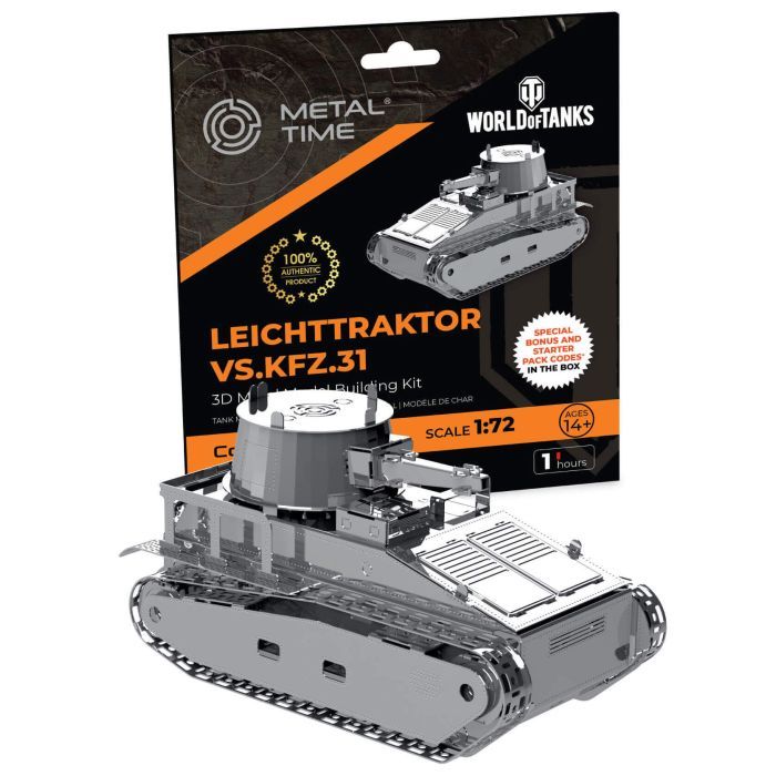 Конструктор Metal Time коллекционная модель Leichttraktor Vs.Kfz.31 Фото