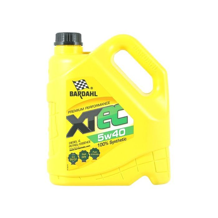 Моторное масло BARDAHL XTEC 5W40 4л Фото