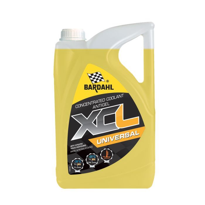 Антифриз BARDAHL G12+ ENGINE ANTIFREEZE ANTIGEL UNIVERSAL желтый 5 Фото