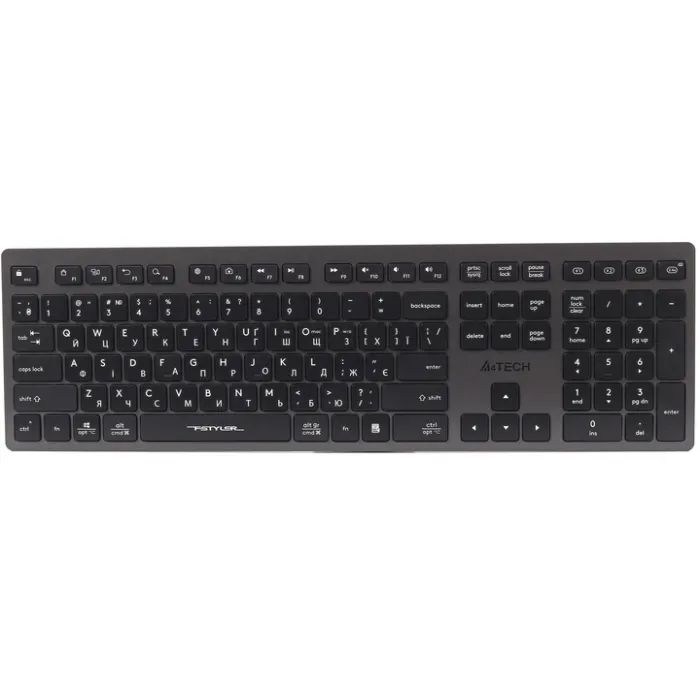 Клавиатура A4Tech FBX50C Wireless/Bluetooth Grey Фото