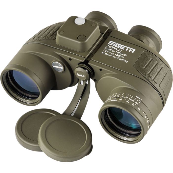 Бинокль Sigeta Admiral 7x50 Military Floating/Compass/Reticle Фото
